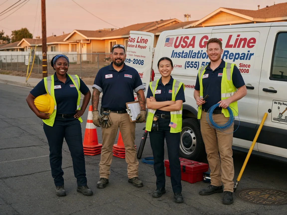 Gas Line Installation company in Oxford, IA
